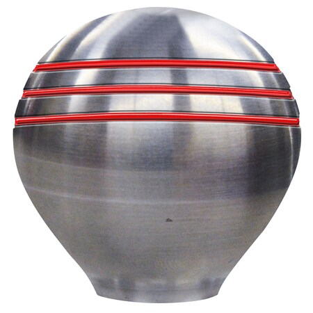 Schmitt & Ongaro Marine Ongaro Throttle Knob - 1- " - Red Grooves 50020